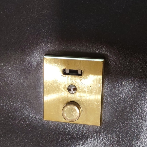 💼 Split Cowhide briefcase/bag with key - Picture 5 of 13